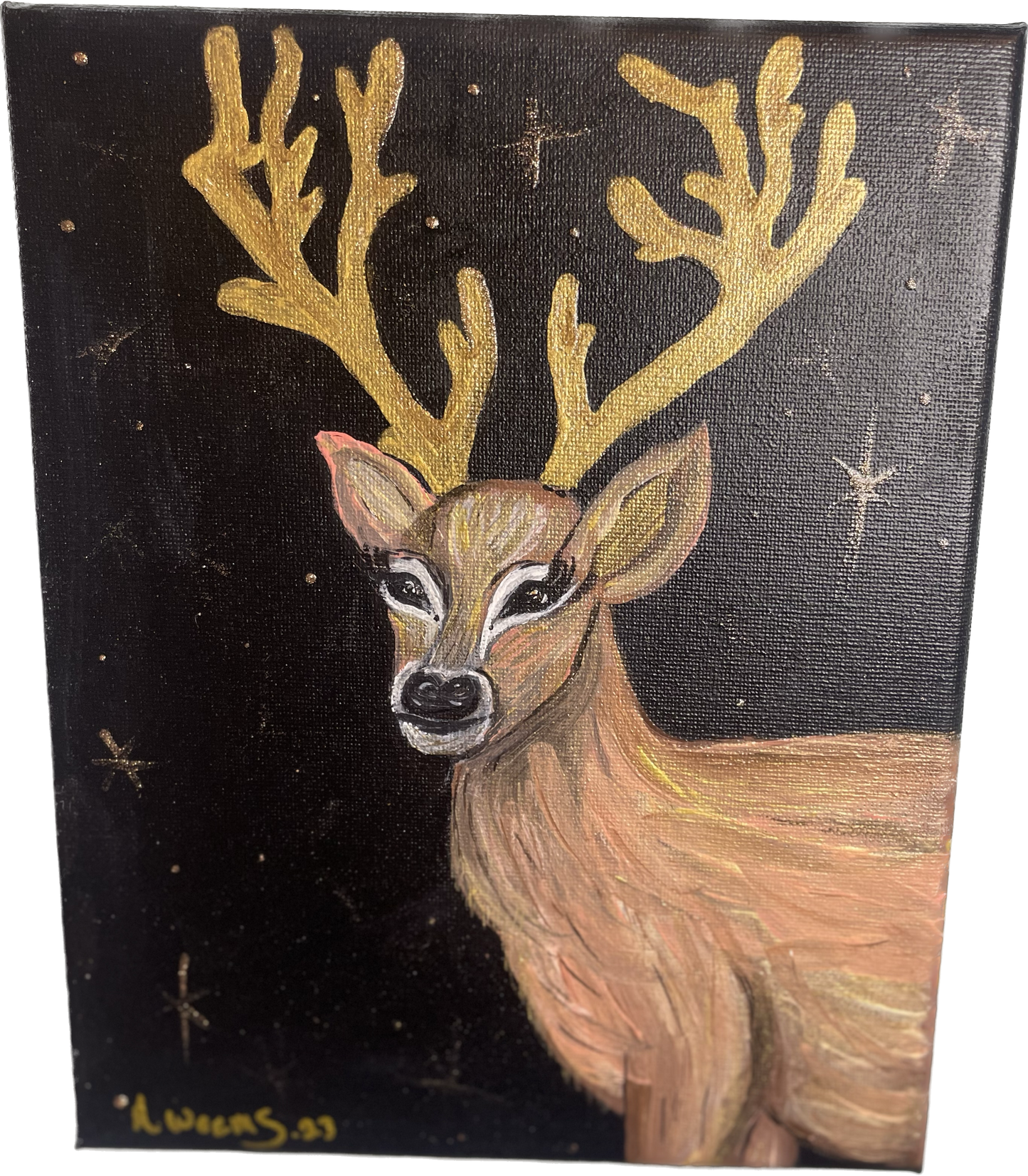 Reindeer Painting