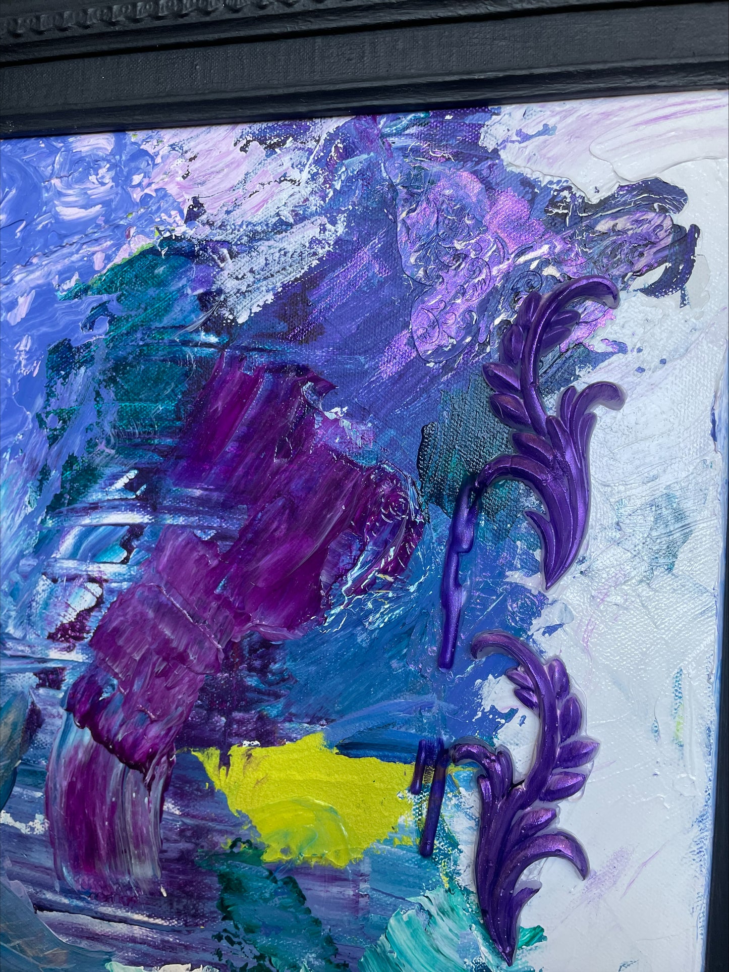 Mixed Media Painting - "His Unlimited Resources"