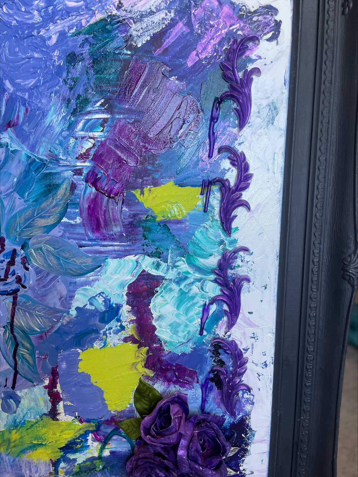 Mixed Media Painting - "His Unlimited Resources"