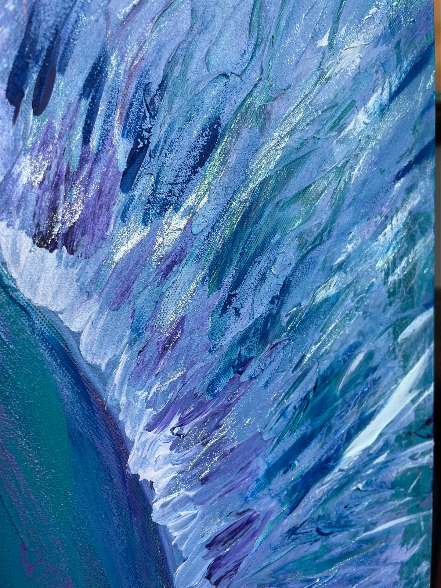 Acrylic Painting - Letting Go