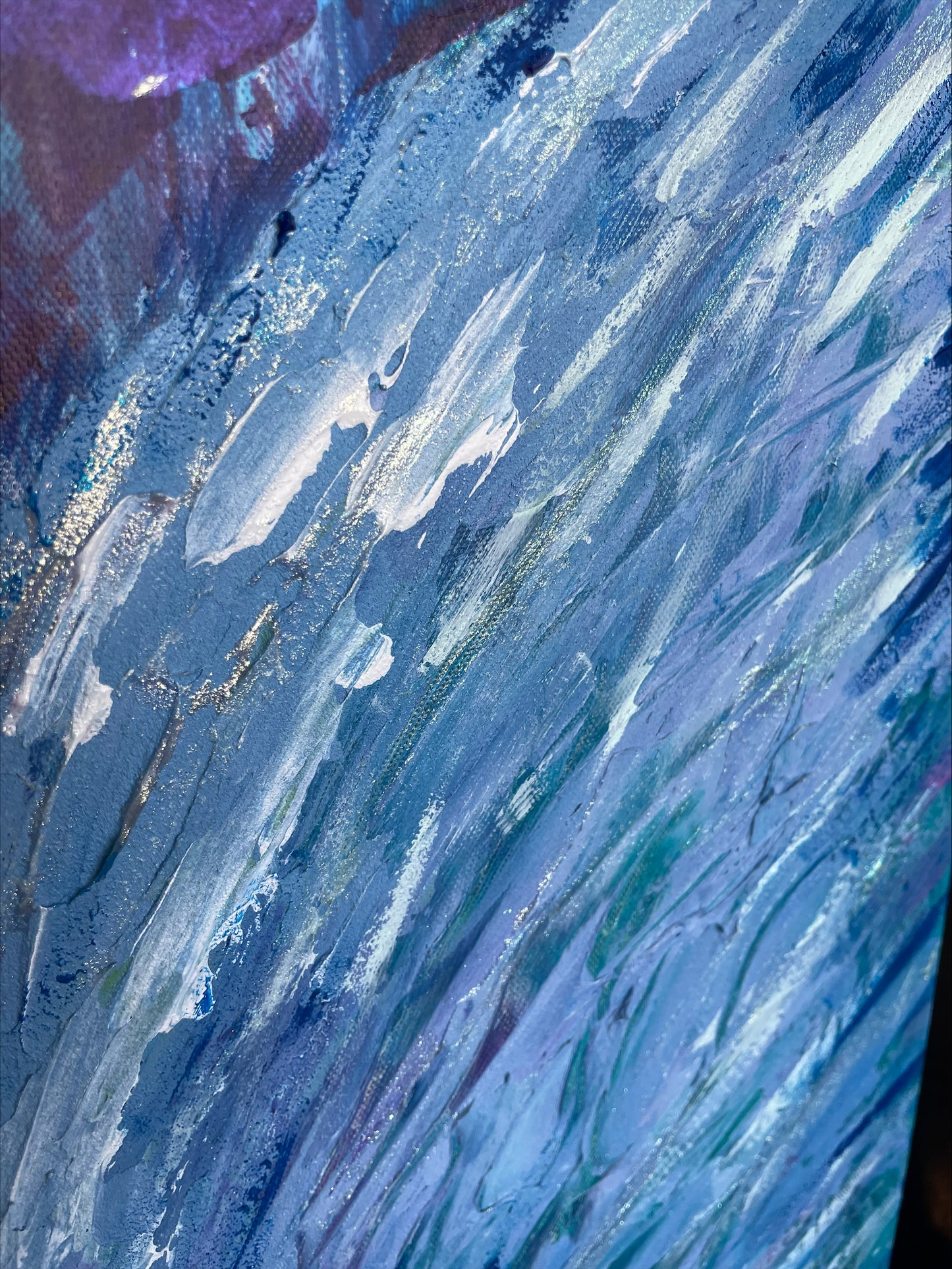 Acrylic Painting - Letting Go