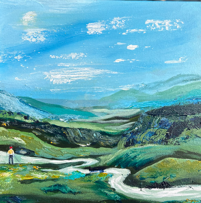 Commissioned Golf Course with Bobby